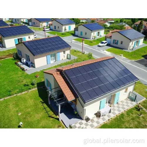 Jinko all black solar panels for house